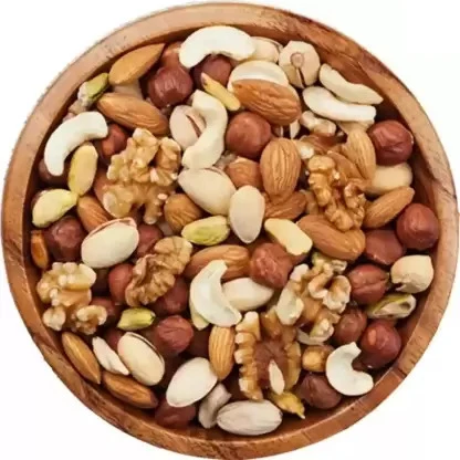 panchmeva mix dry fruit (black raisins, black dates, black dates, almonds, apricots, cashews, dates, figs, pistachios, raisins, walnuts, assorted fruits & nuts)